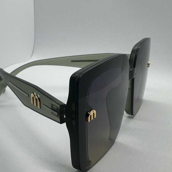 Oversized Square Sunglasses, Gradient Lens, UV Protection, M\